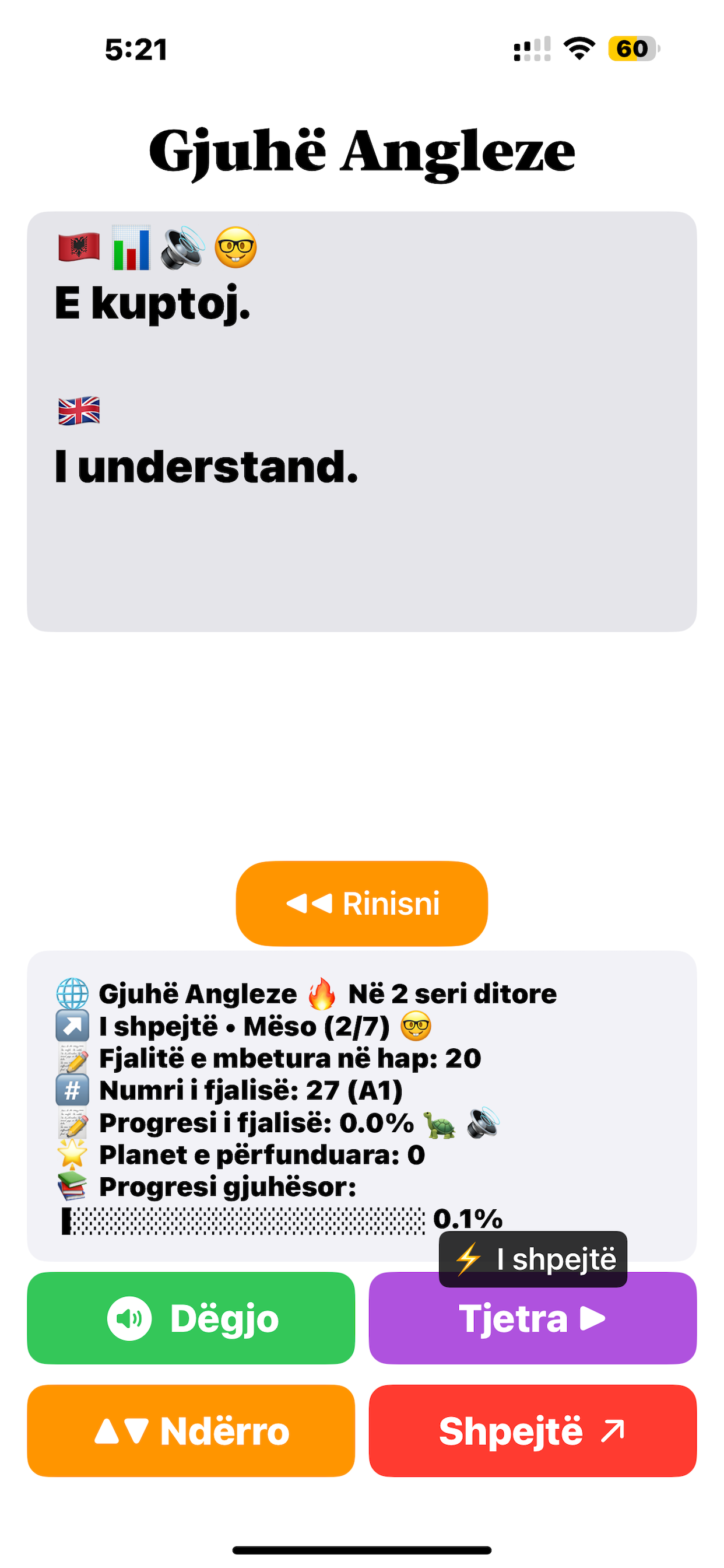 Gjuhe Angleze screen 3